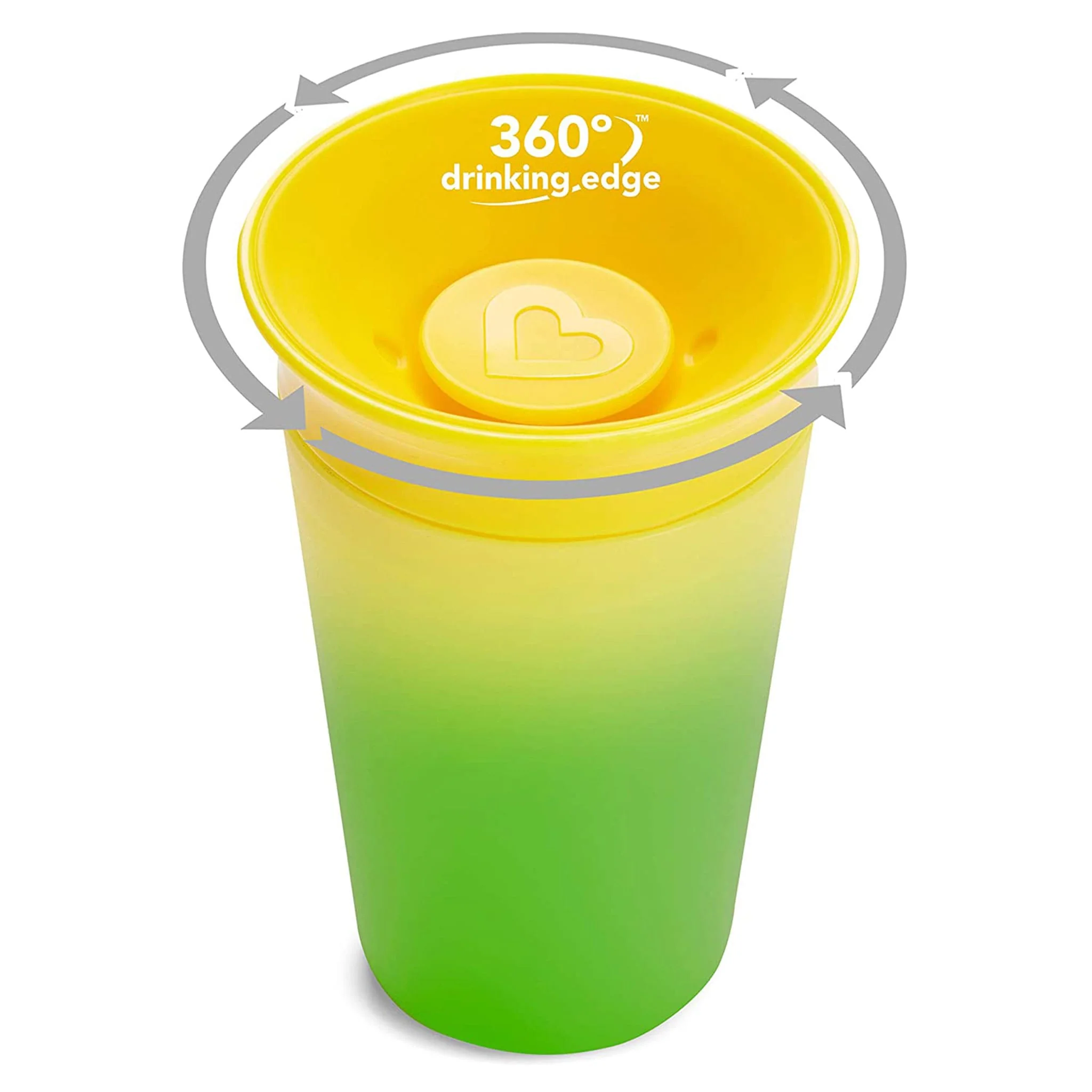 Verre Miracle® 360° 9oz - Jaune Magique - Image 2