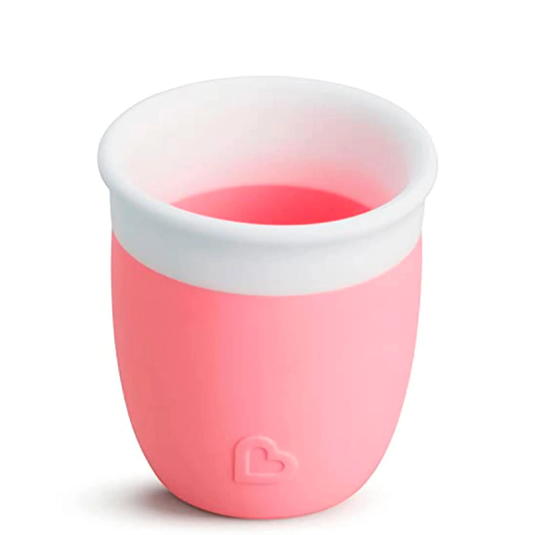Petit Verre en Silicone 2oz - Corail - Image 2