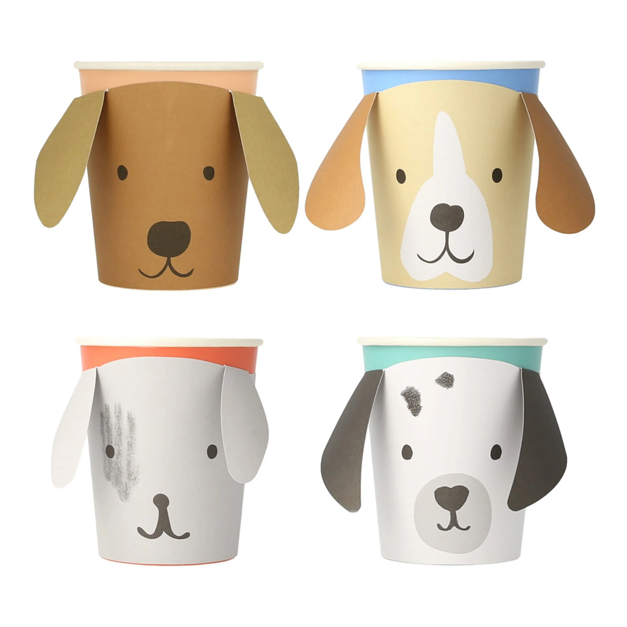 Verres de Carton Chiens (8)
