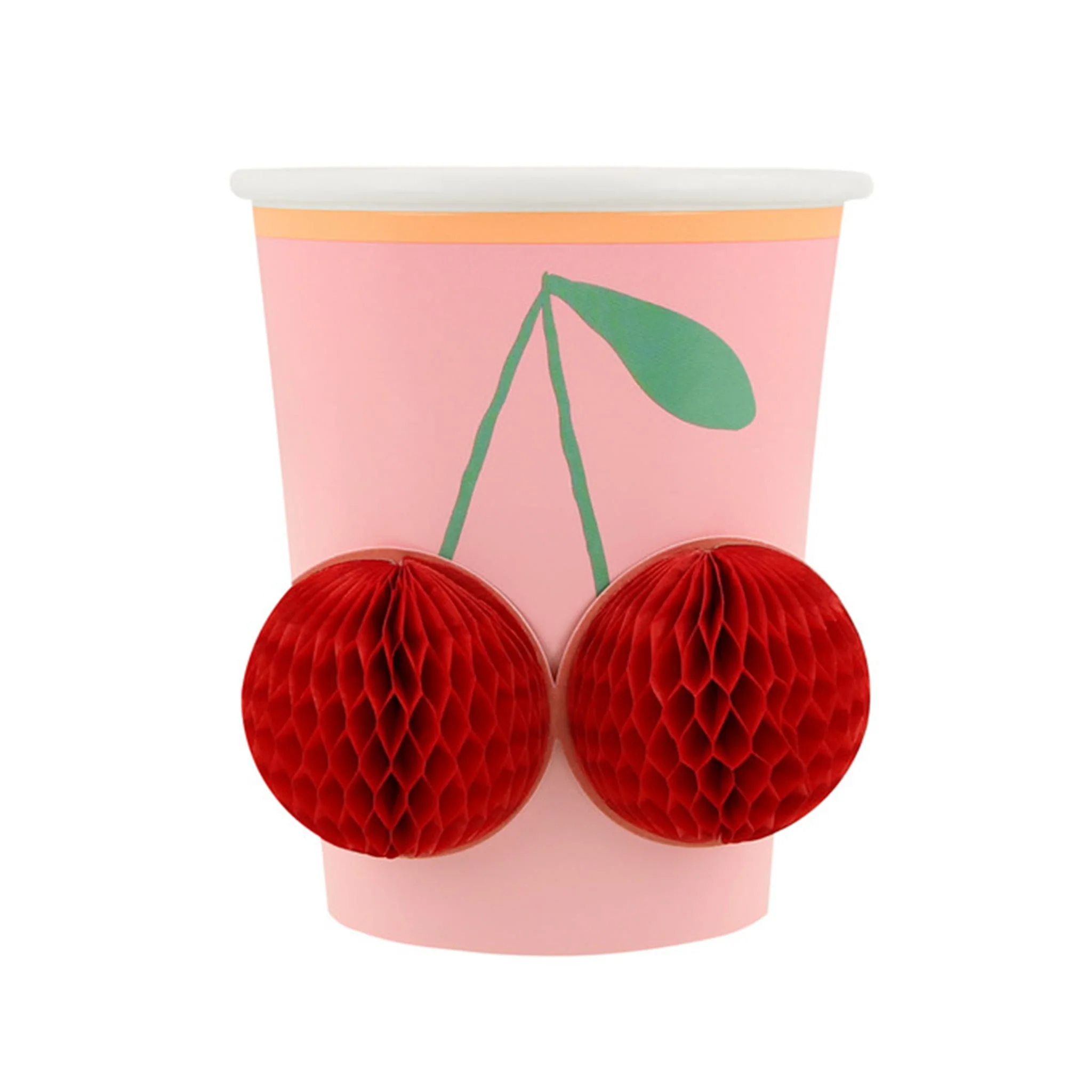 Verres de Carton Motifs Assortis Fleurs Icônes (8) - Image 2