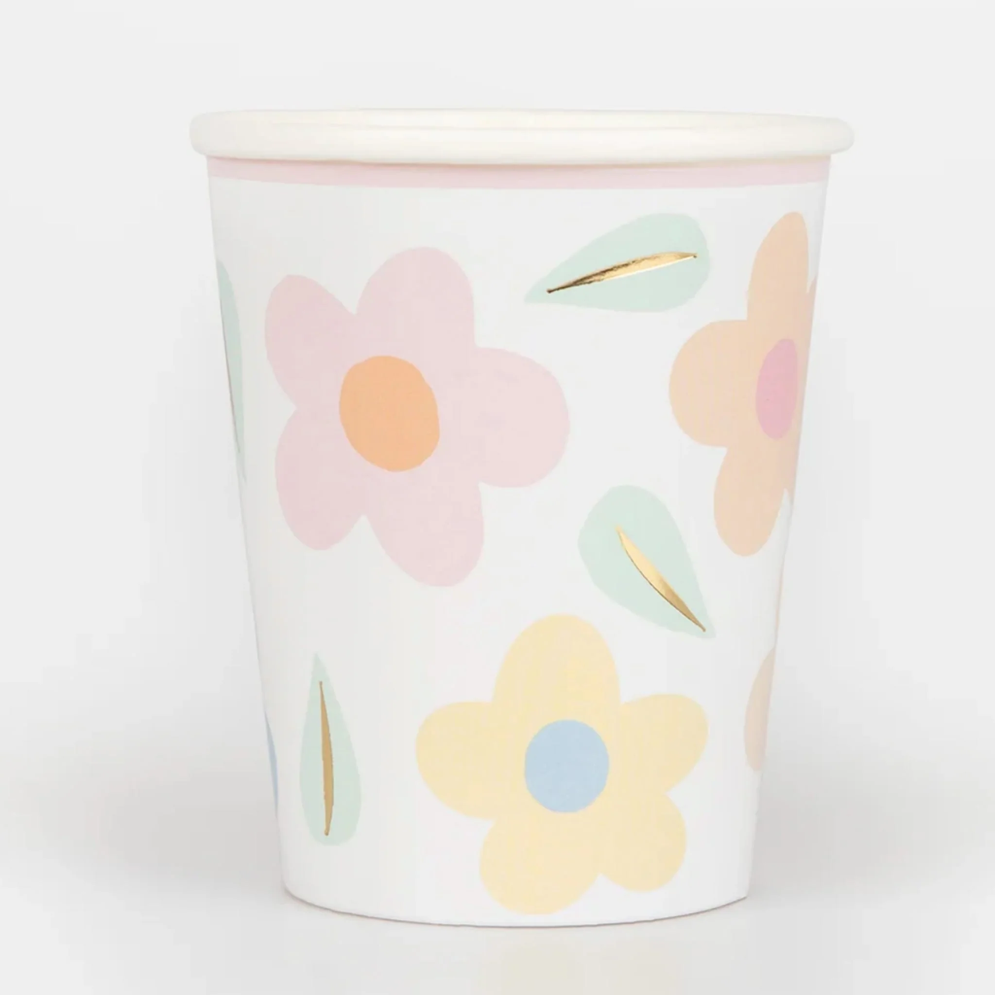 Verres de Carton (8) - Fleurs Icônes - Image 4