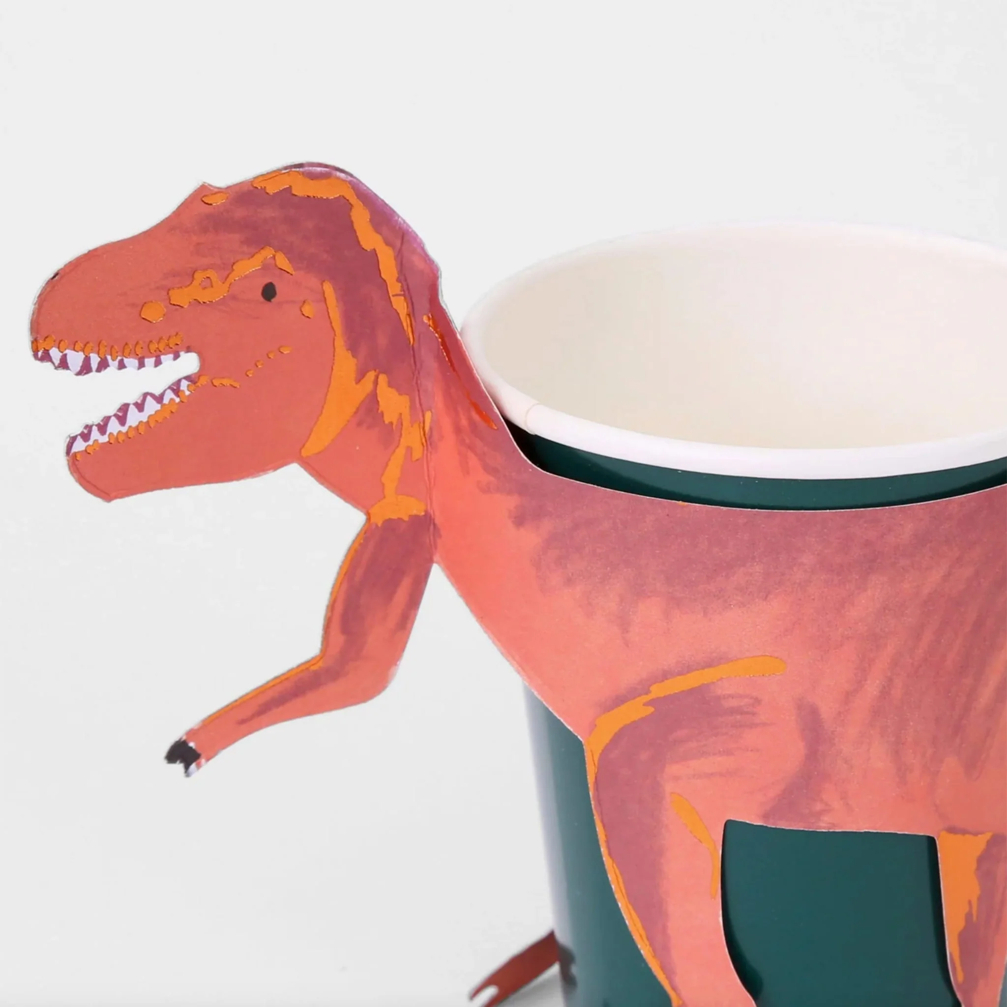 Verres de Carton T-Rex (8) - Dinosaure - Image 2
