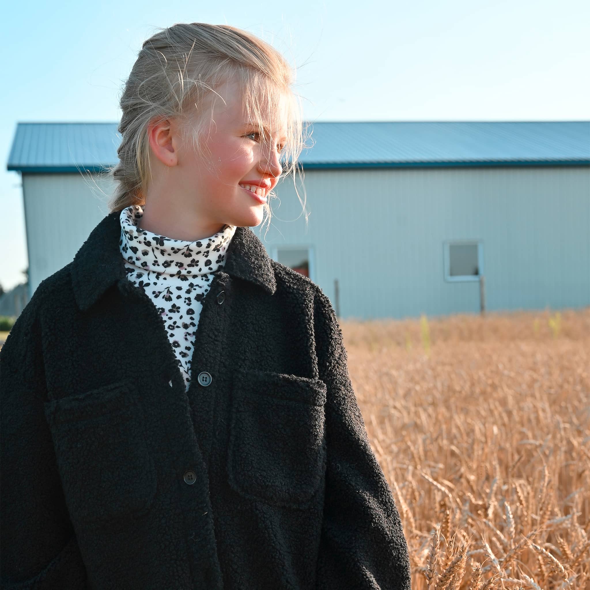 Veste Romance Noire 7-14ans - Image 11