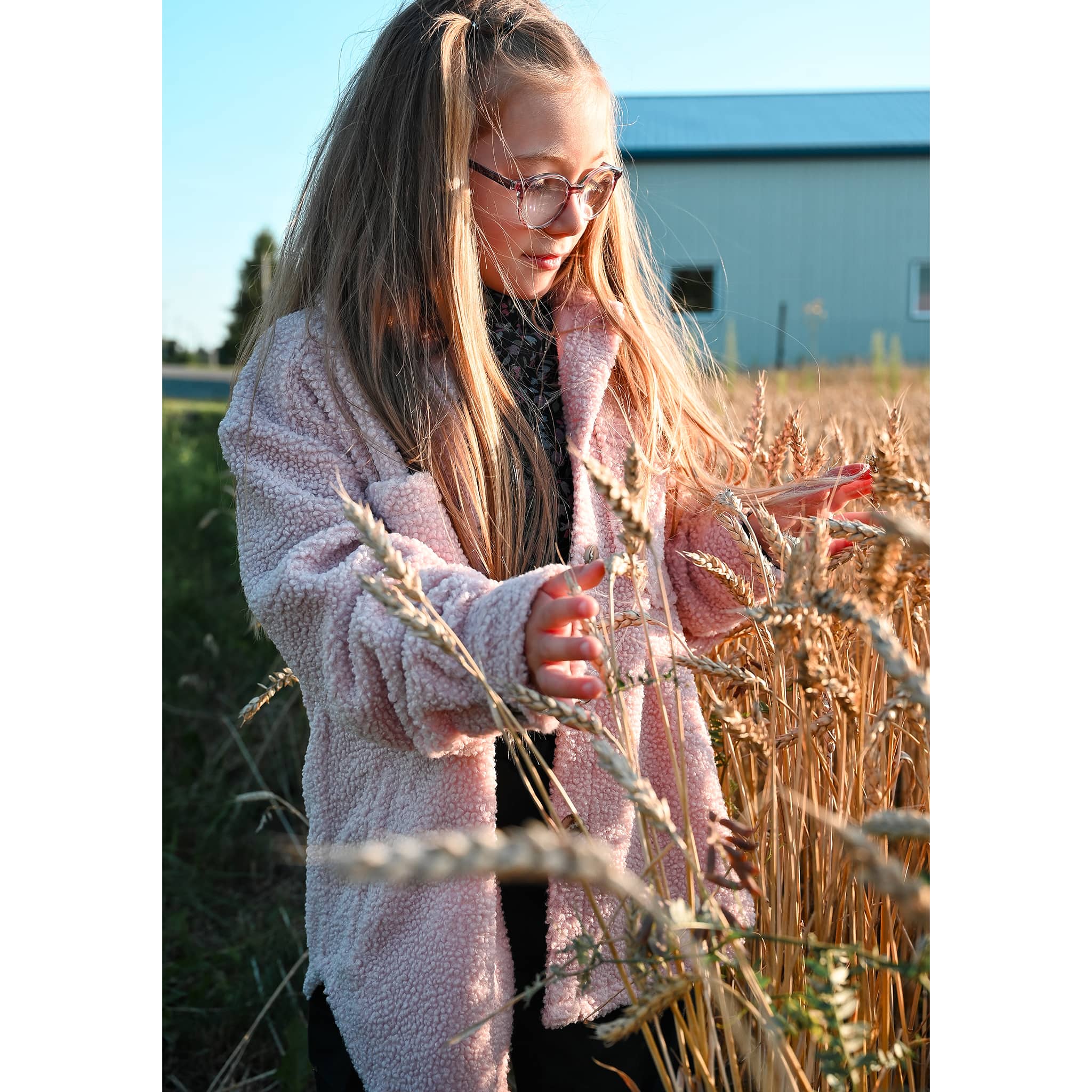 Veste Romance Rose 7-14ans - Image 3