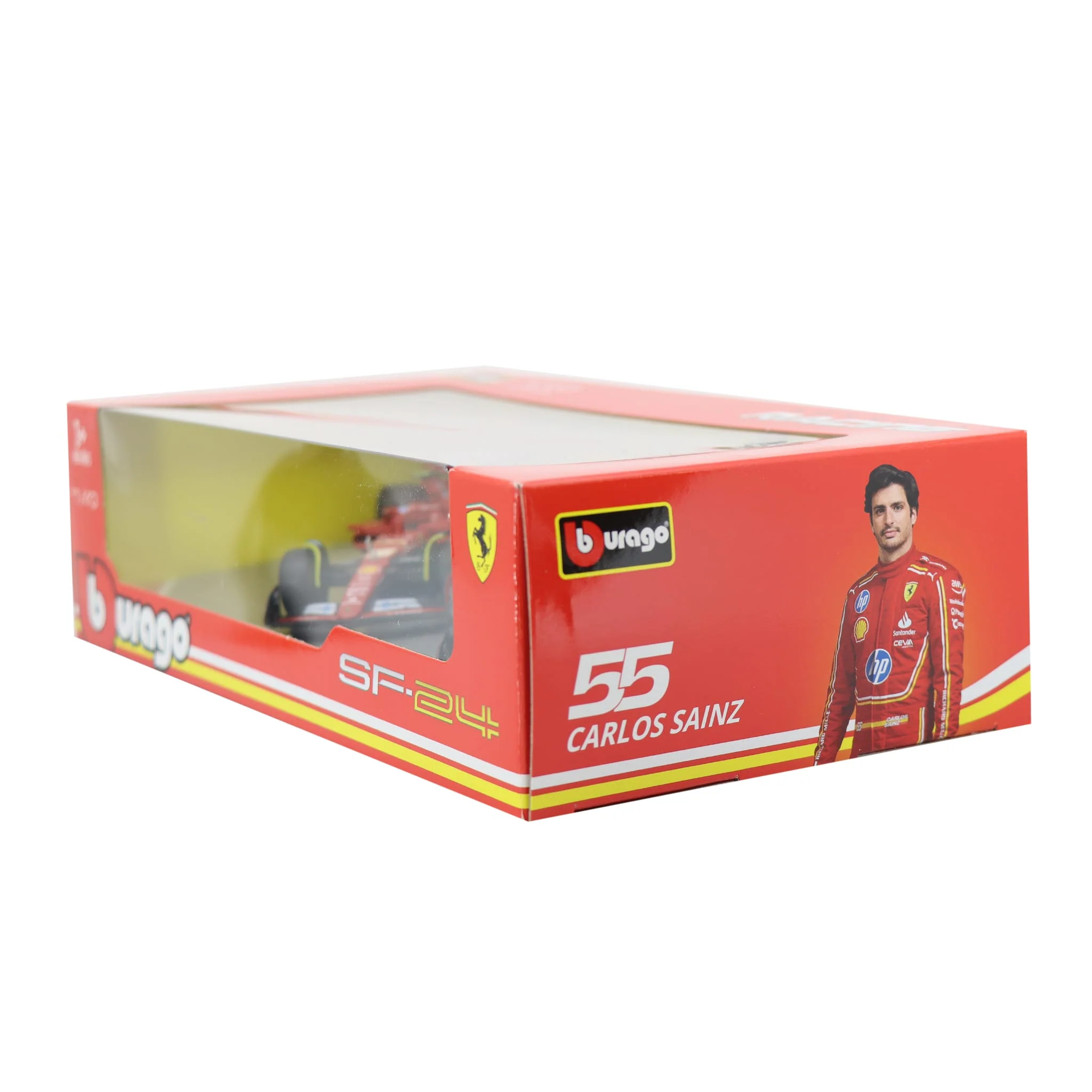 Ensemble de 2 Modèles Voitures  SF24 - Charles Leclerc / Carlos Sainz - Image 3
