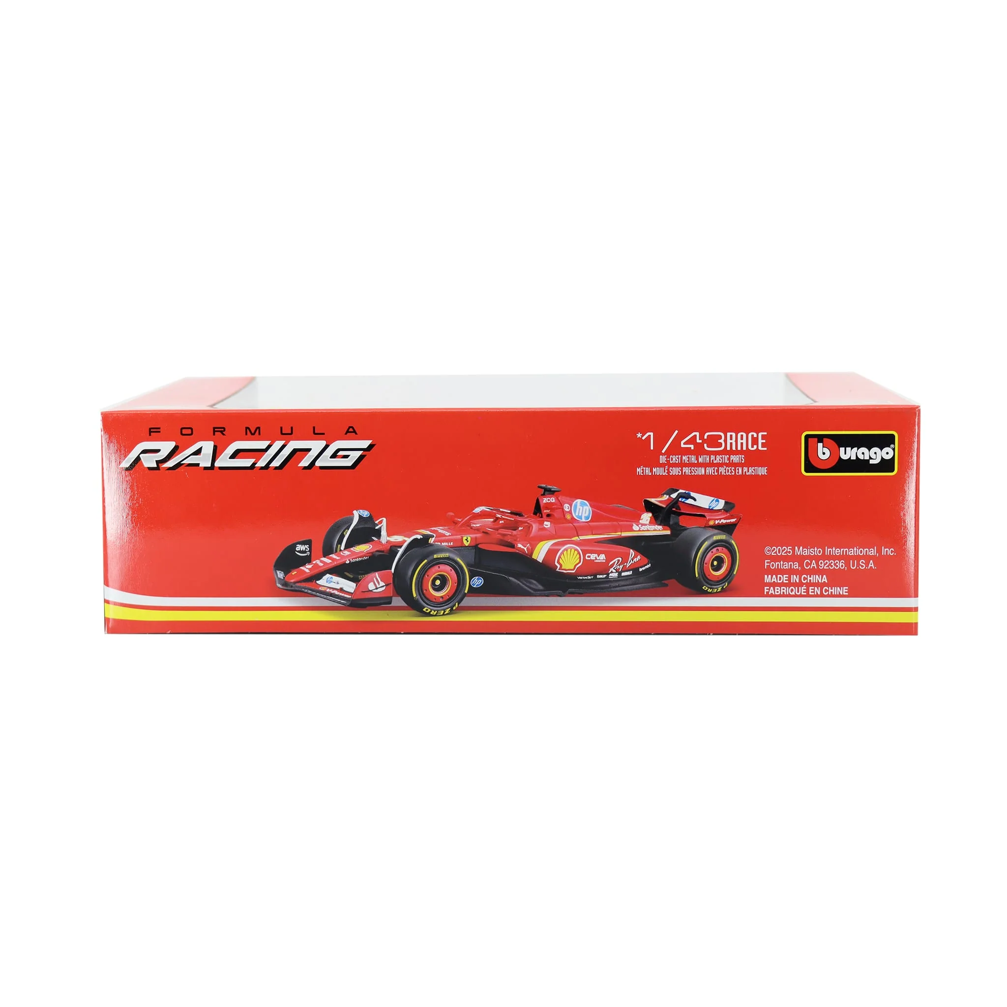 Ensemble de 2 Modèles Voitures  SF24 - Charles Leclerc / Carlos Sainz - Image 4