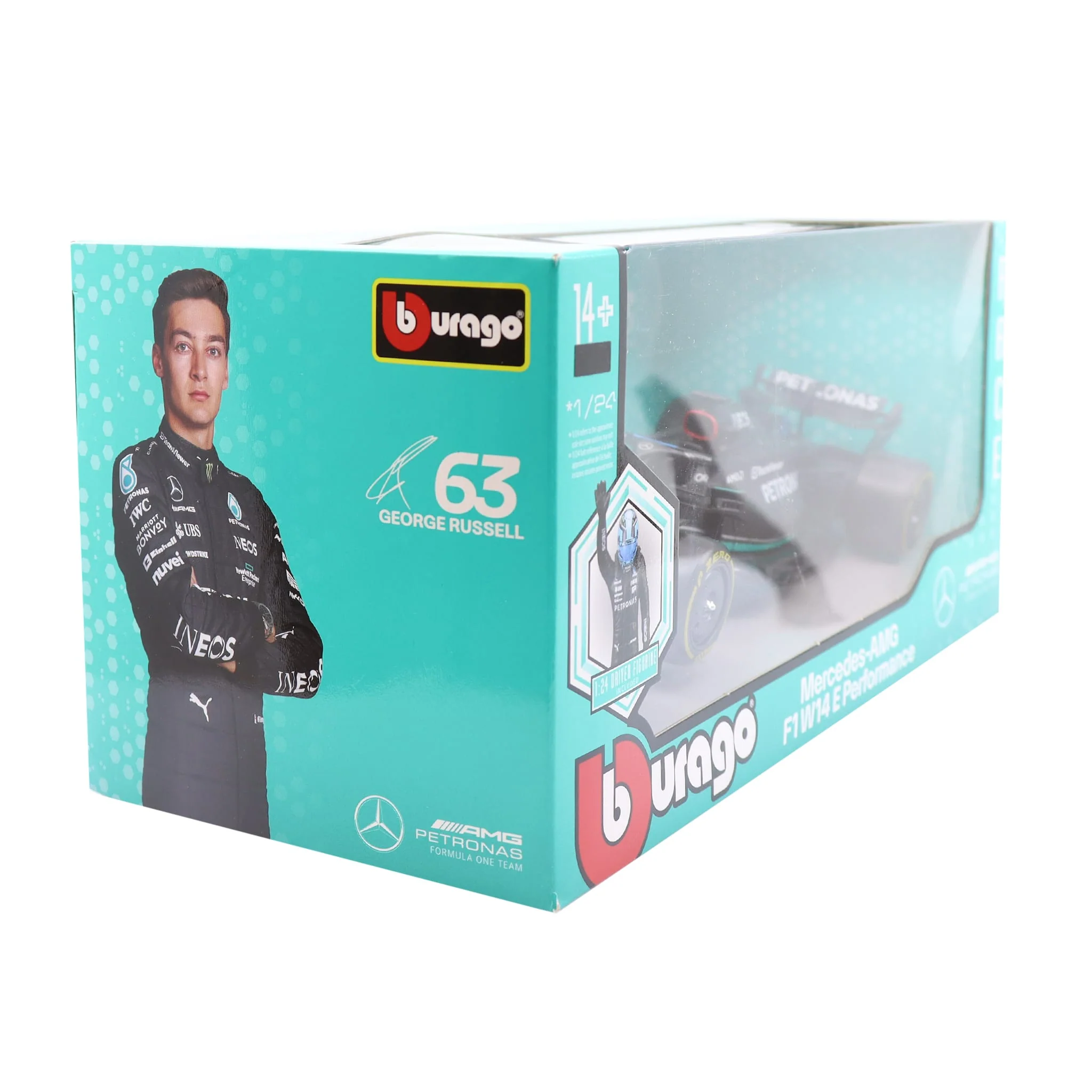 Race F1® Mercedes-AWG W14 E Performance - Voiture et Figurine - Image 4