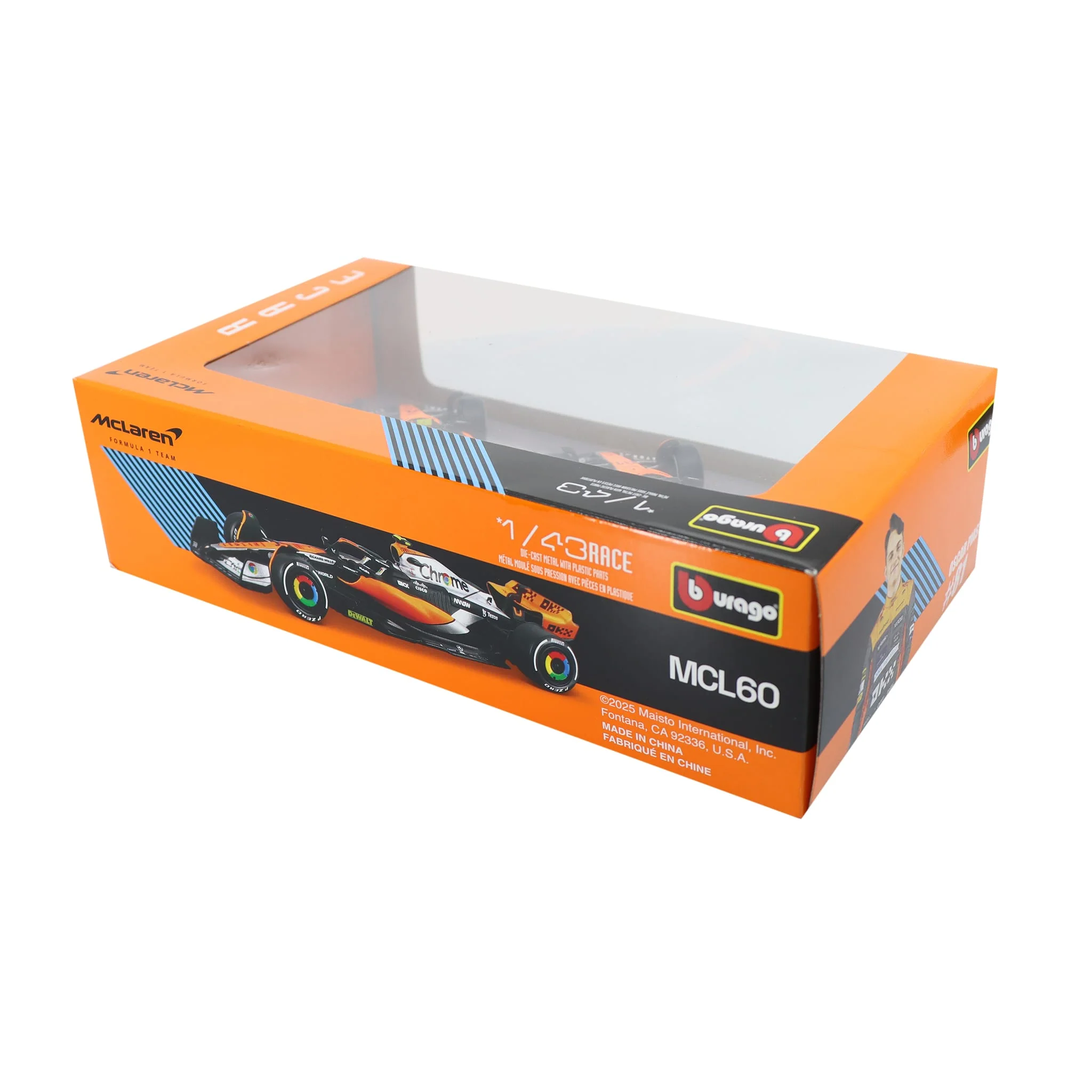 Ensemble de 2 Modèles Voitures MCL60  - Oscar Piastri / Lando Norris - Image 3